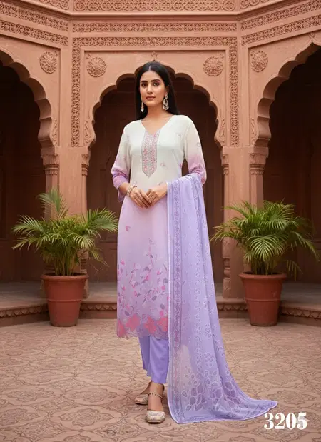 Sahiba Vol 1 By Sanjana Pure Organza Kurti With Bottom Dupatta Wholesale Online